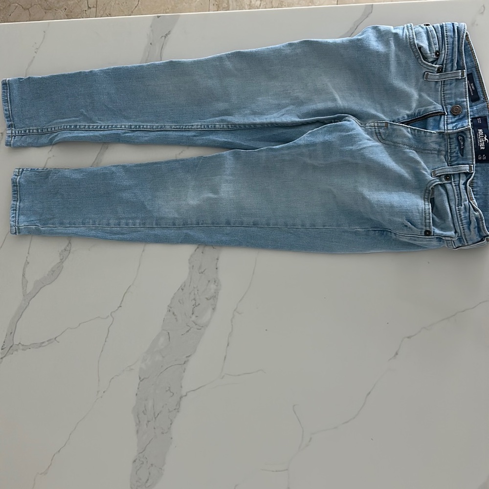 light washed denim skinny Hollister Epic Flex w26 L28